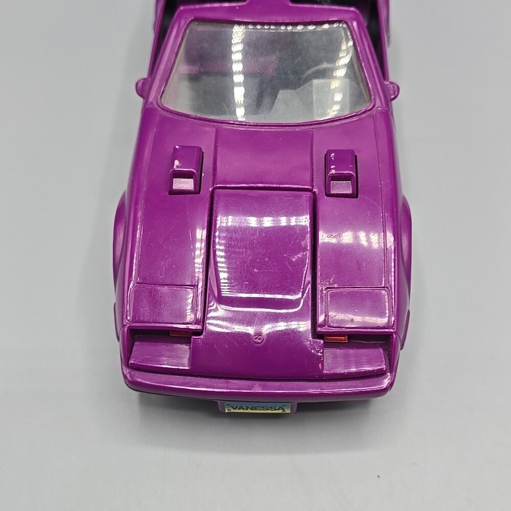 Vintage Kenner M.A.S.K. Manta Purple 300ZX Vanessa Warfield Mask Good Condition - Picture 7 of 16